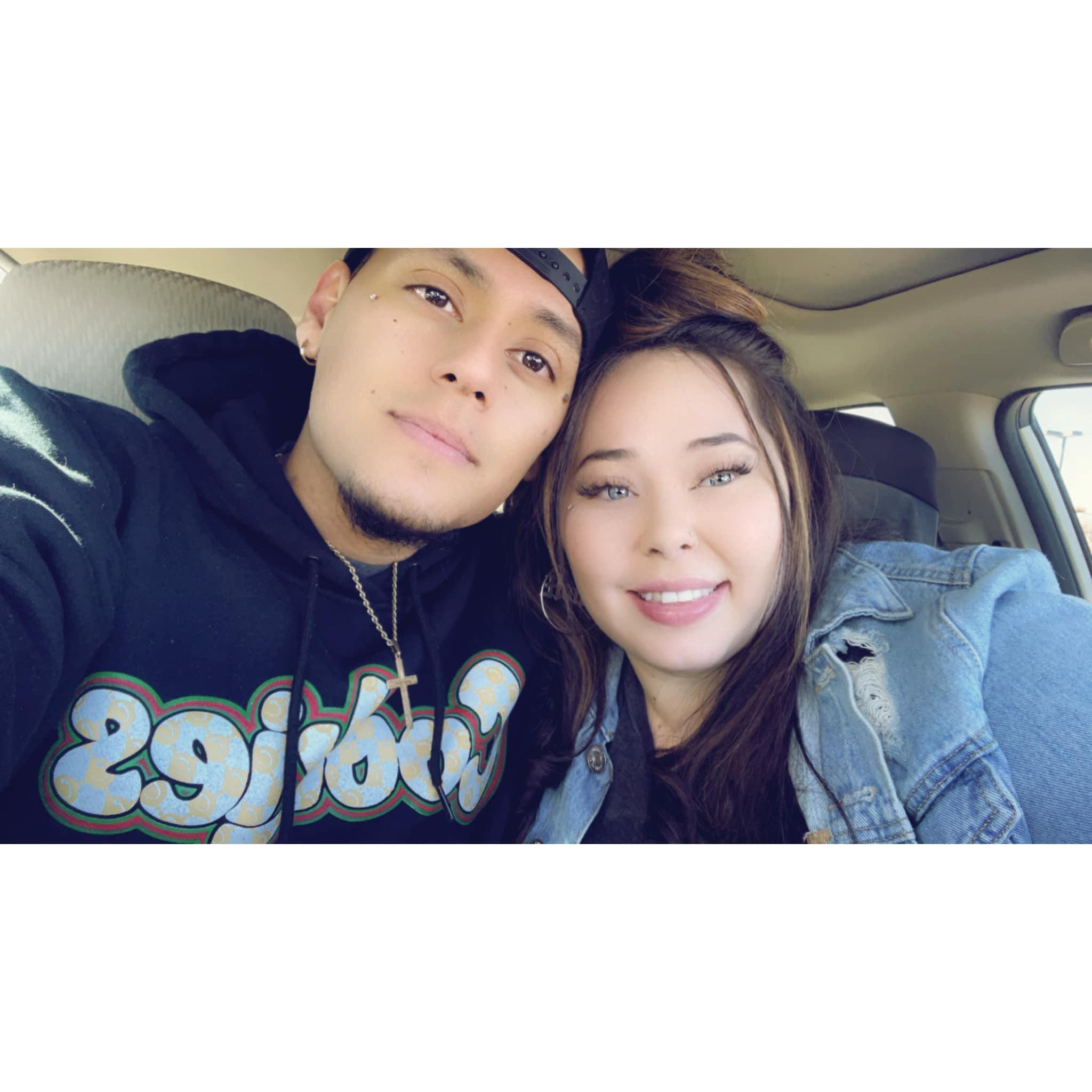 The first picture we ever took together!