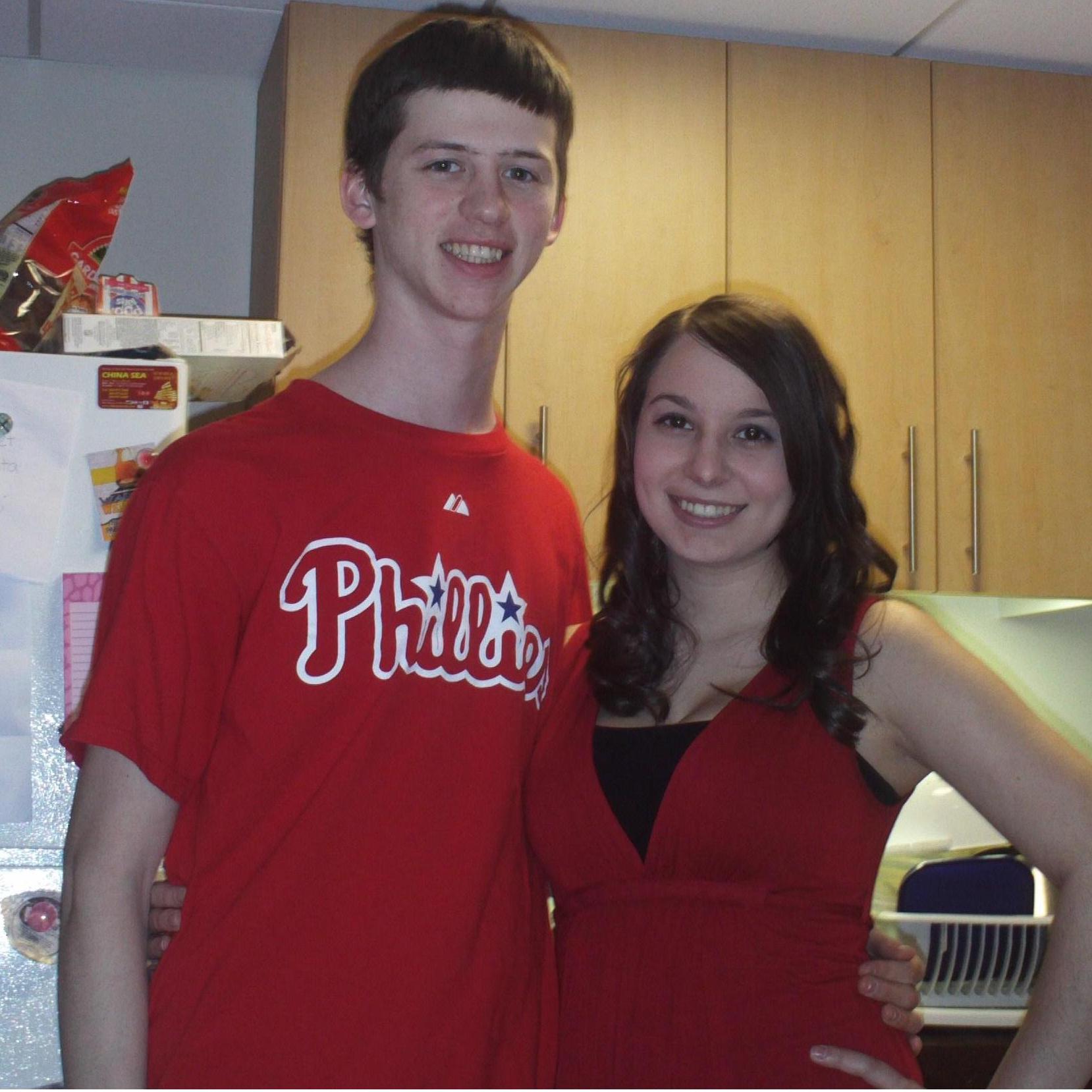 Our 4th year anniversary in 2011 while we were Sophomores in college!