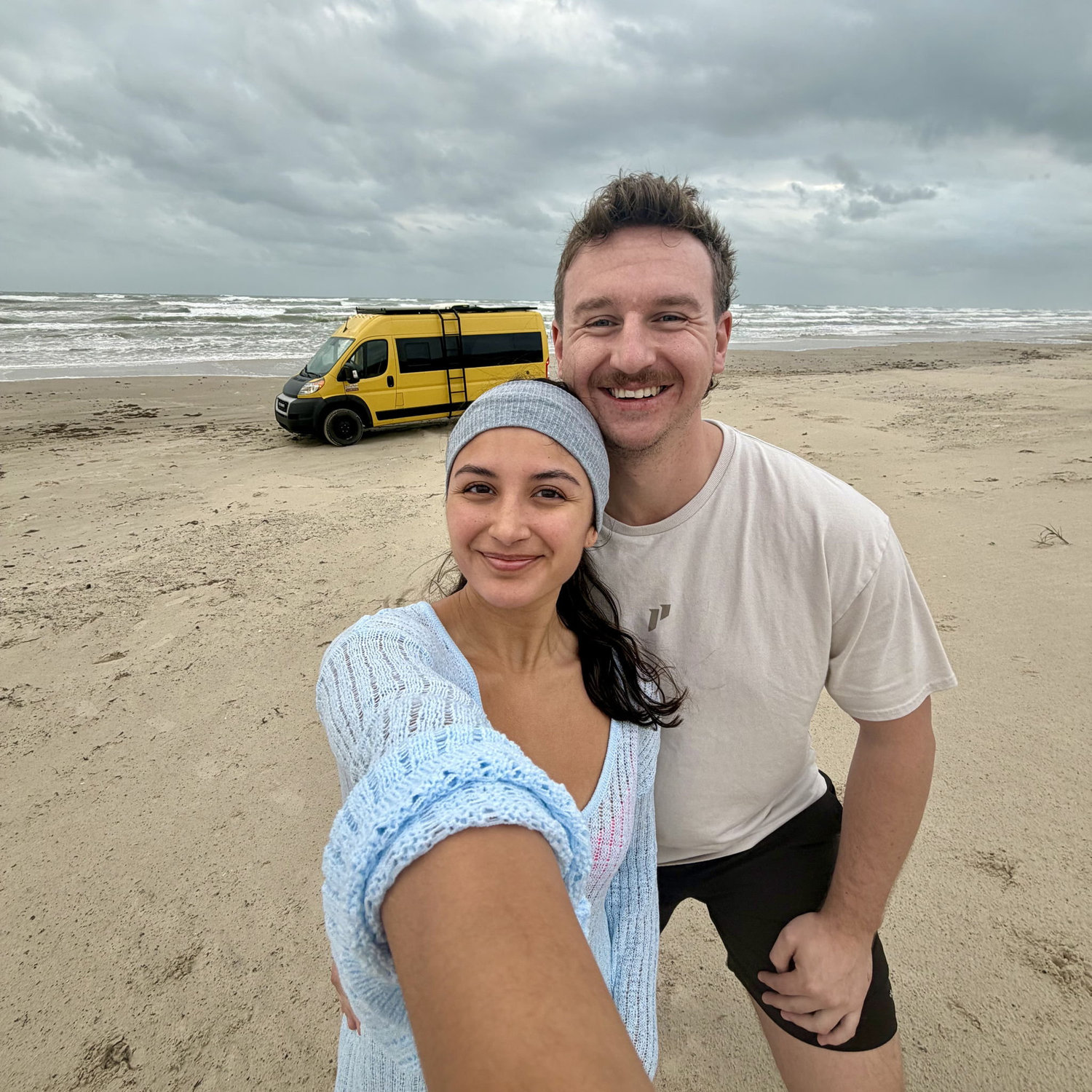 Beach road trip with the pups to Corpus Christi!