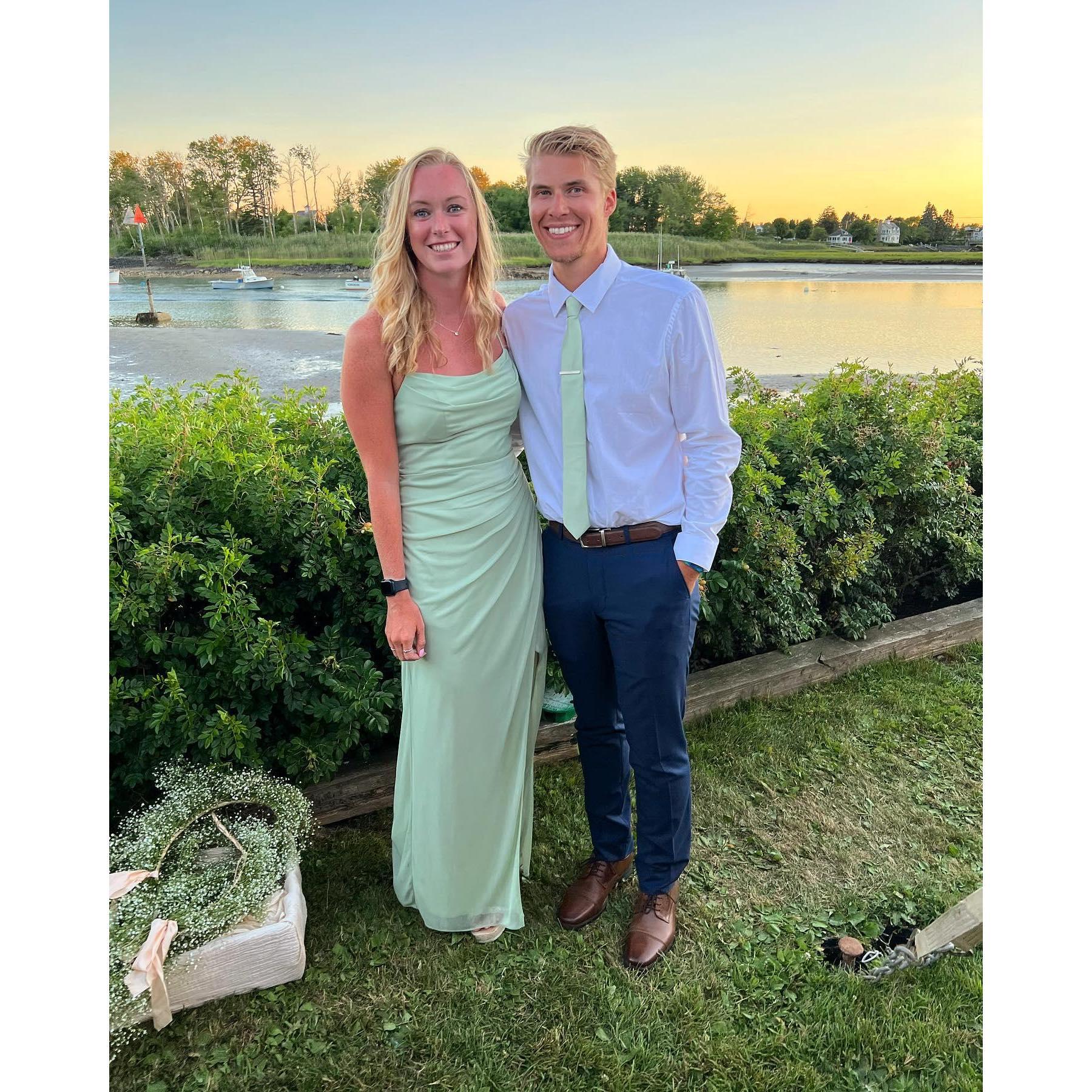 One of many weddings attended together, now its our turn!