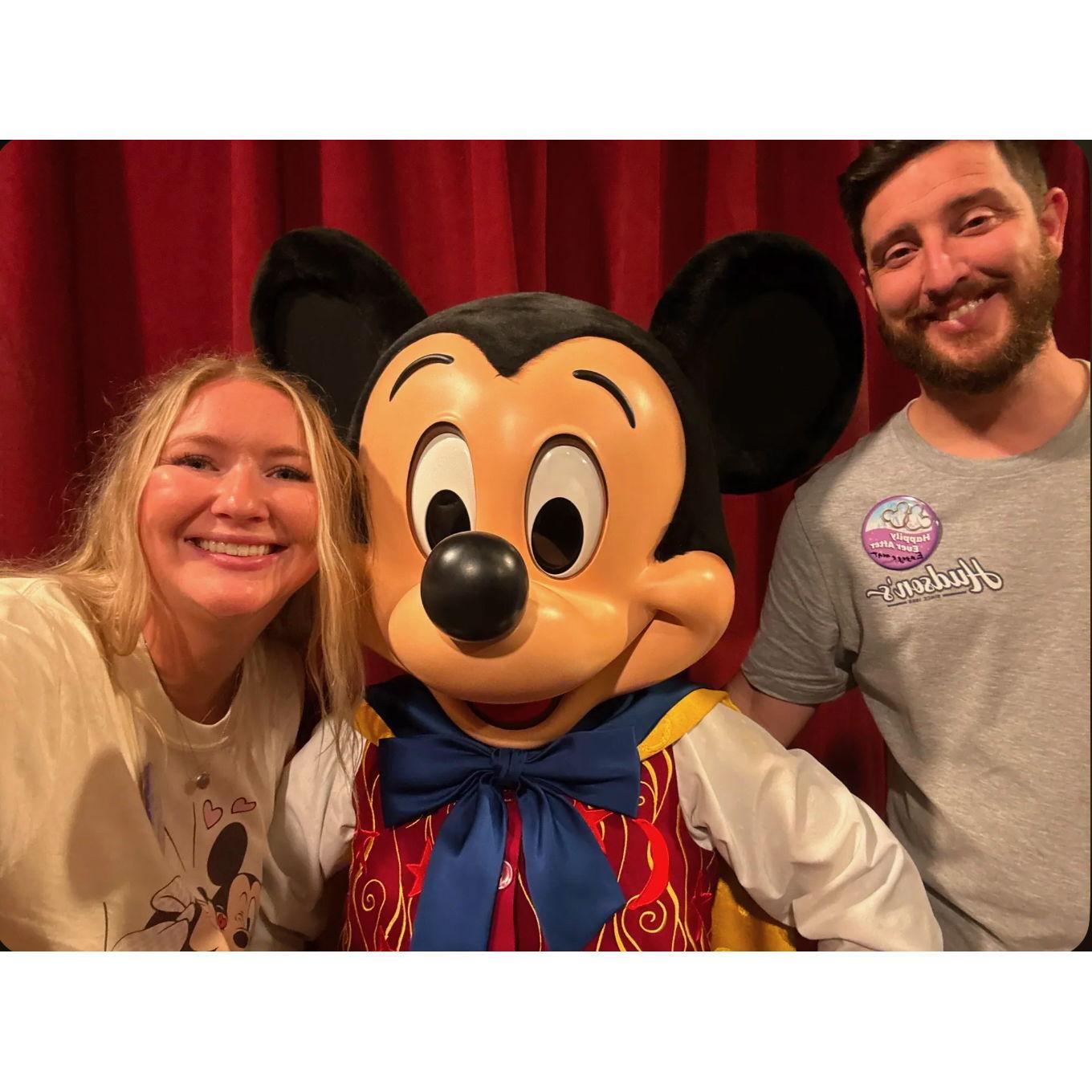 T's first time at Disney World