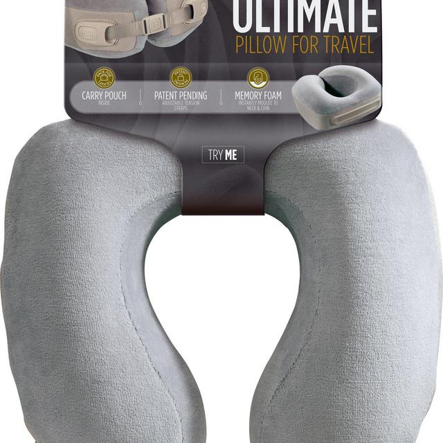 Design Go Ultimate Memory Pillow, Grey