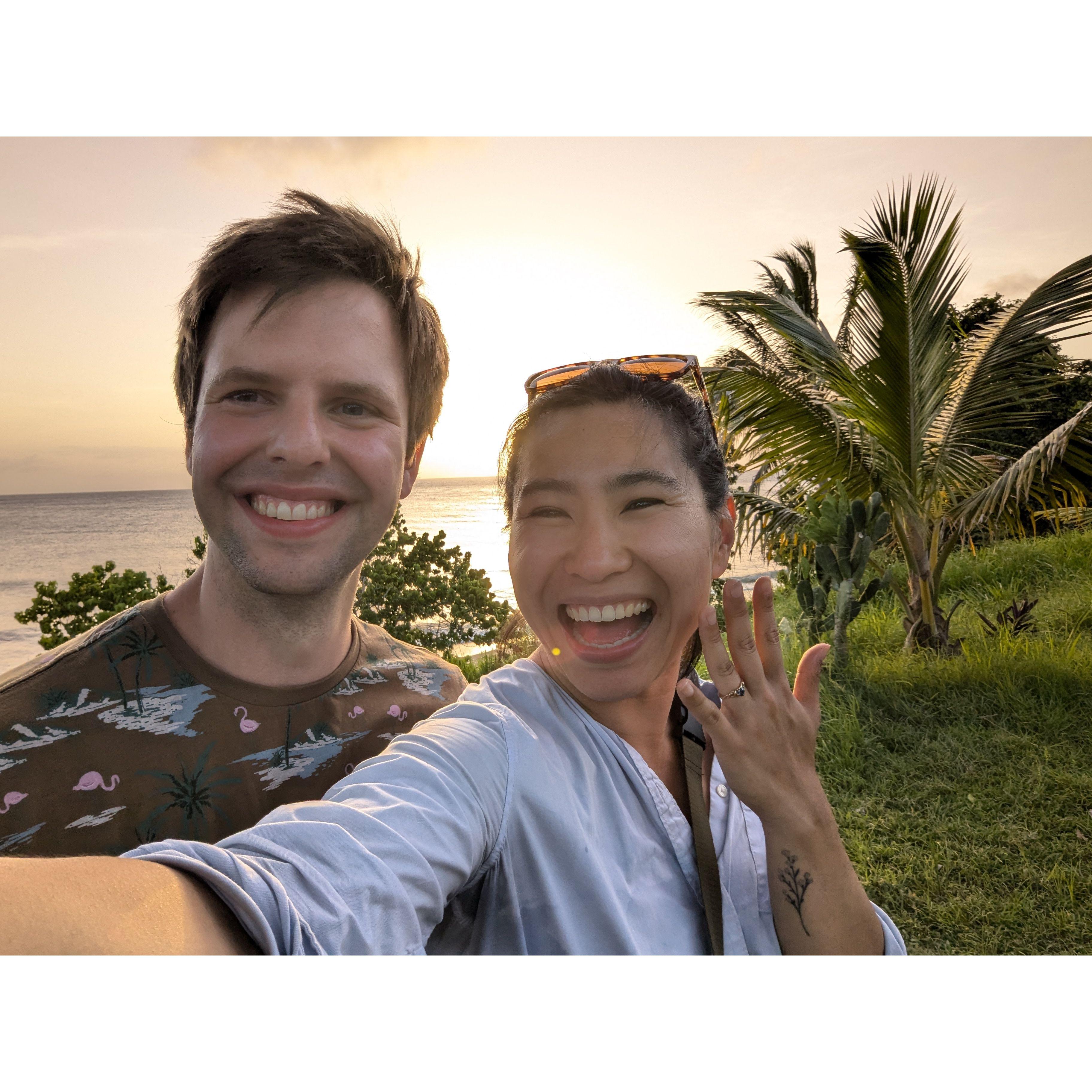Proposal sunset <3