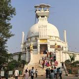 Dhauli hill Shanti Stupa