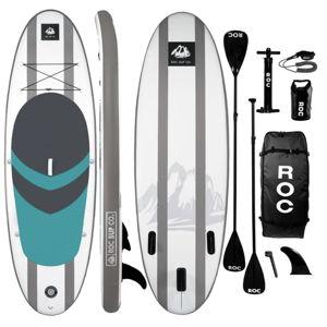 Roc Inflatable Stand Up Paddle Boards with Premium SUP Paddle Board Accessories, Wide Stable Design, Non-Slip Comfort Deck for Youth & Adults