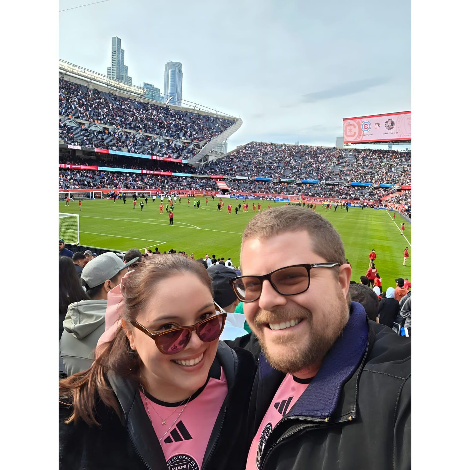 Soccer game Chicago Fire vs Inter Miami