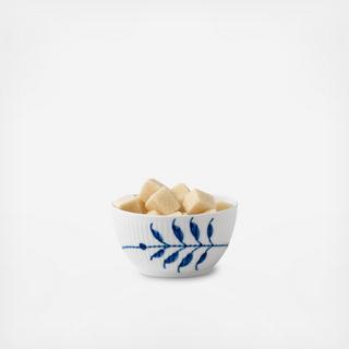 Blue Fluted Mega Sugar Bowl