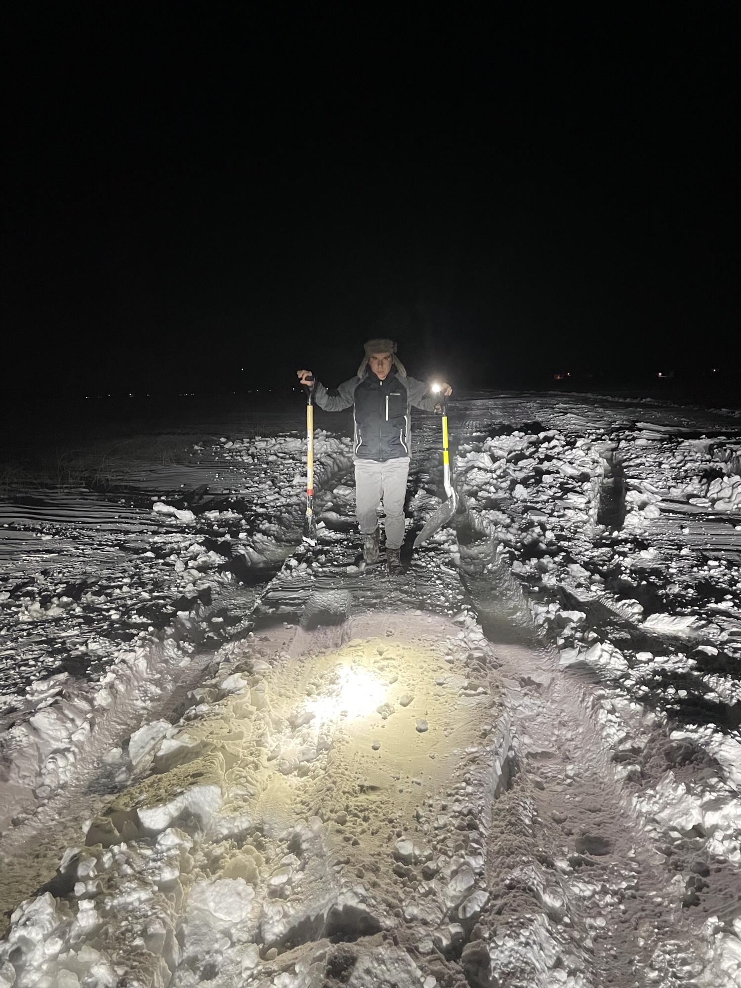 1/20/22. Getting stuck on the lake adventures.