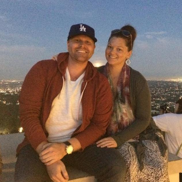 Super Moon at the Griffith Observatory in Los Angeles
