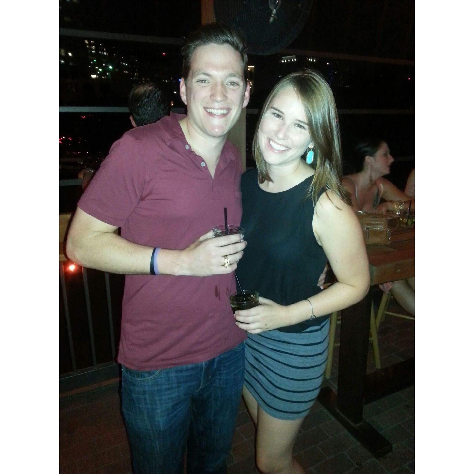 Our first picture together! August 2014