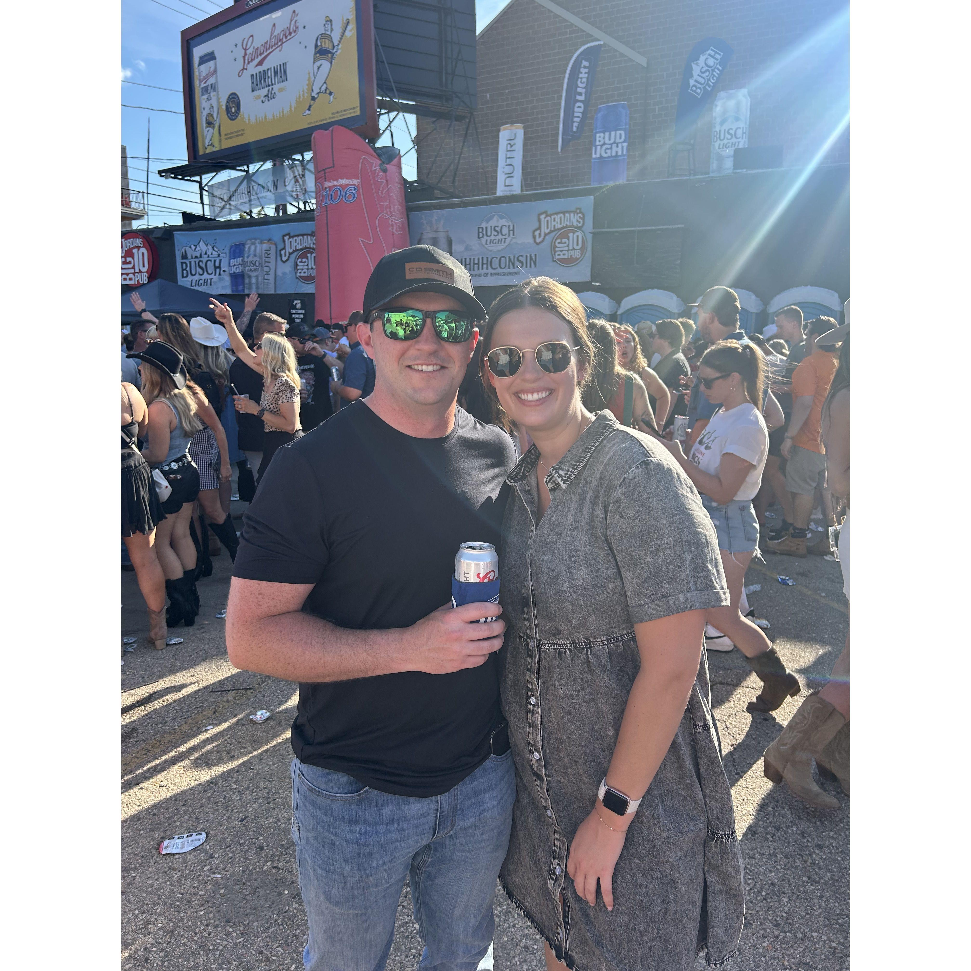 Morgan Wallen at Camp Randall