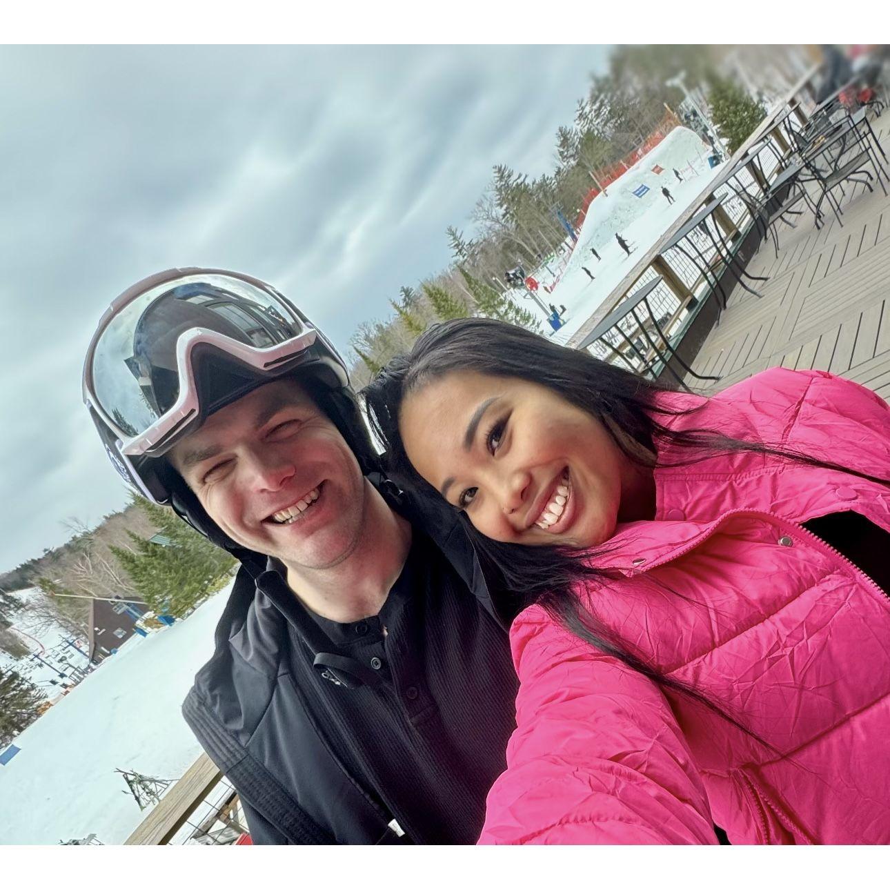 Our first season skiing 2025
