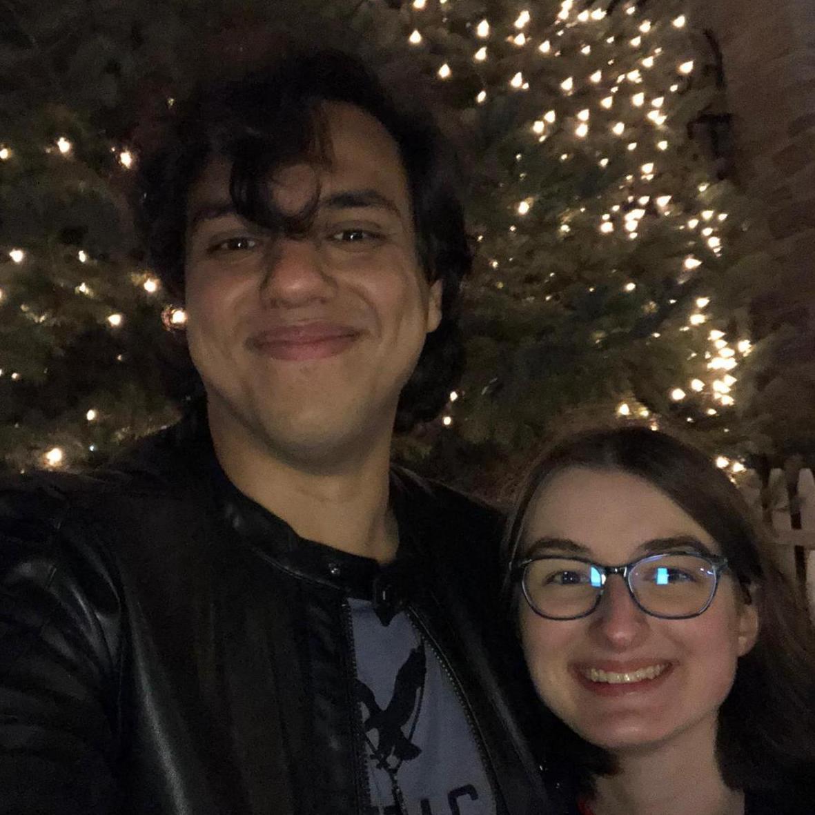 Youssef's graduation (featuring Penn State's giant Christmas tree)!