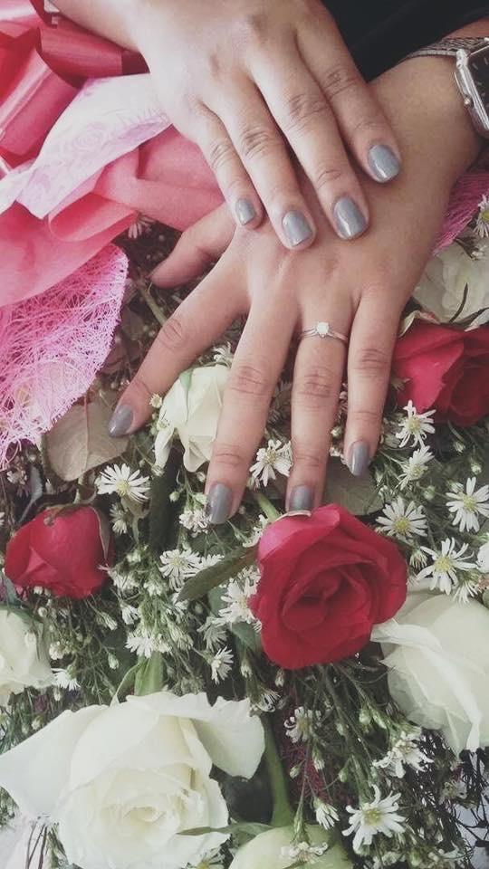 Got engaged in July 2017