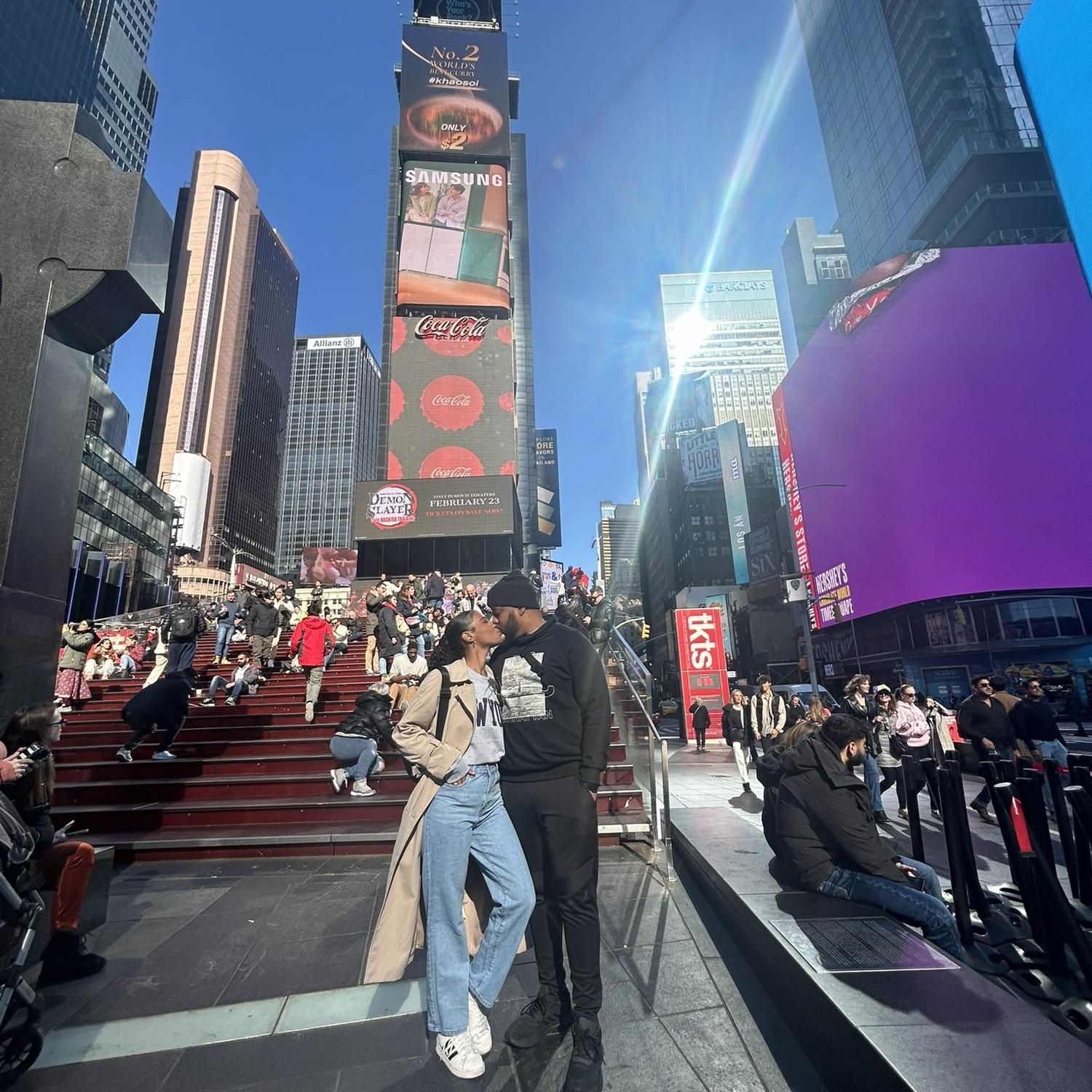 New York City is one of our favorite places weāve visited together.
