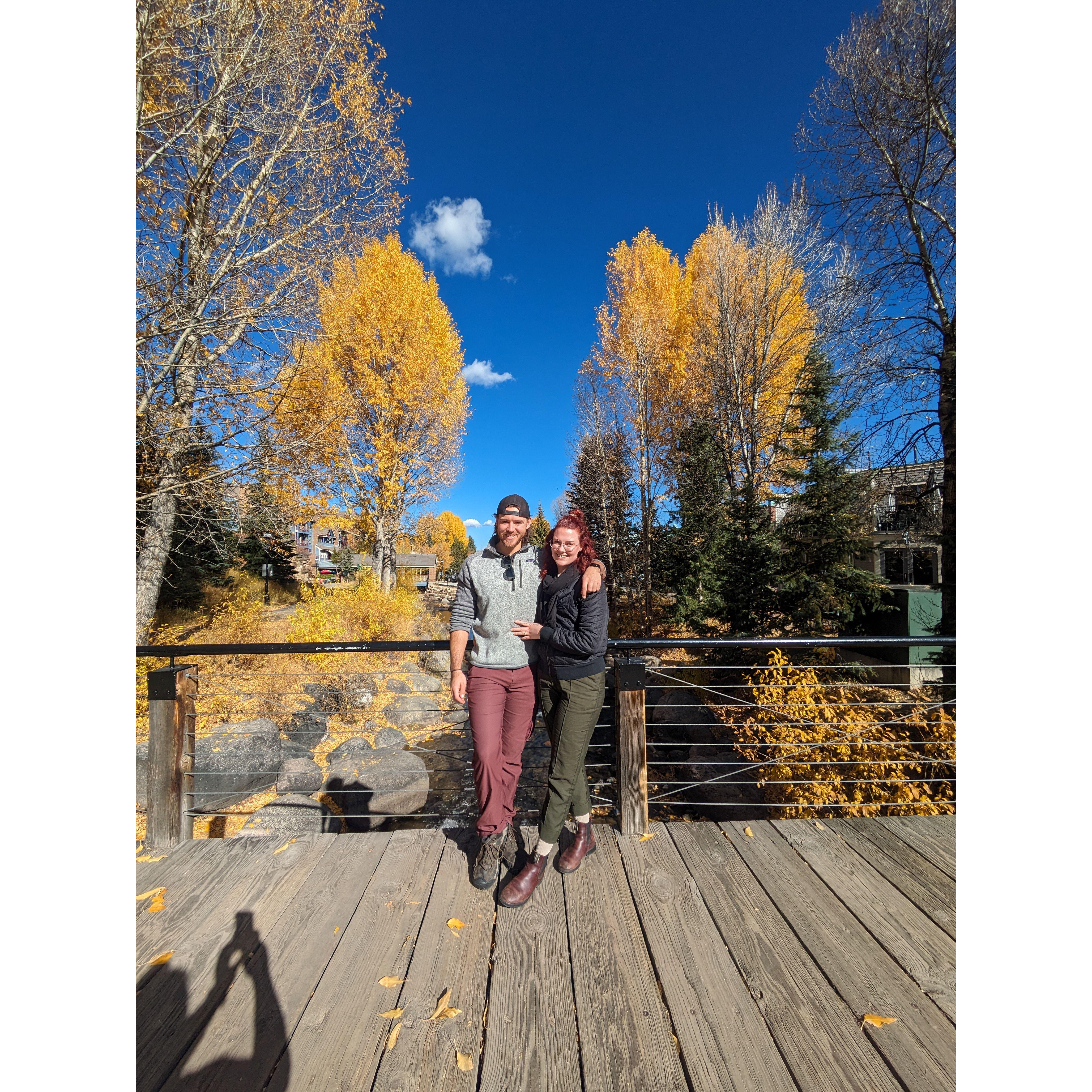 Leaf peepin' in Breckenridge