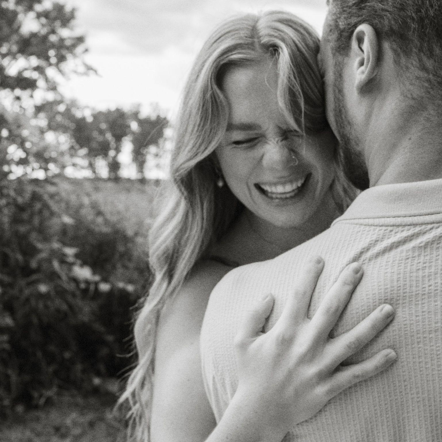 From our six month anniversary photoshoot- naturally El is always planning their next time in front of the camera & Jack never says no <3