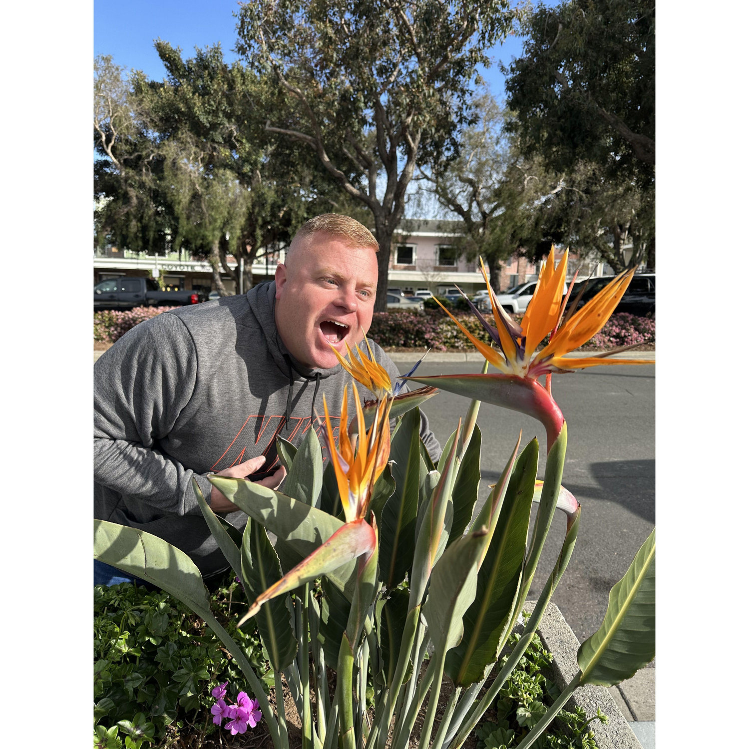 One of Kate's favorite memories of Eric in California