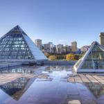 Muttart Conservatory & Downtown Edmonton