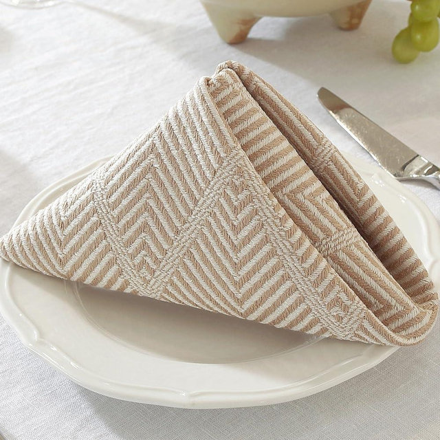 Cloth Napkins Set of 12 Reusable Bohemian,UWWGKK 17x17 Inch Napkins Cloth Washable for Dinner, Restaurant,Wedding,Hotel