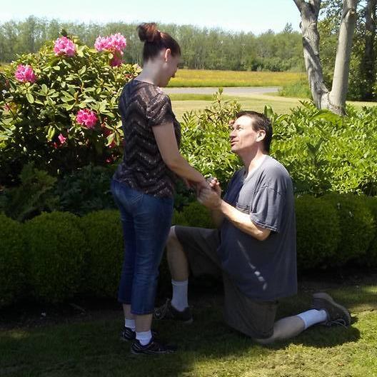 He asked - I said "Yes!"