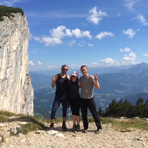 In the Bavarian Alps with Bub