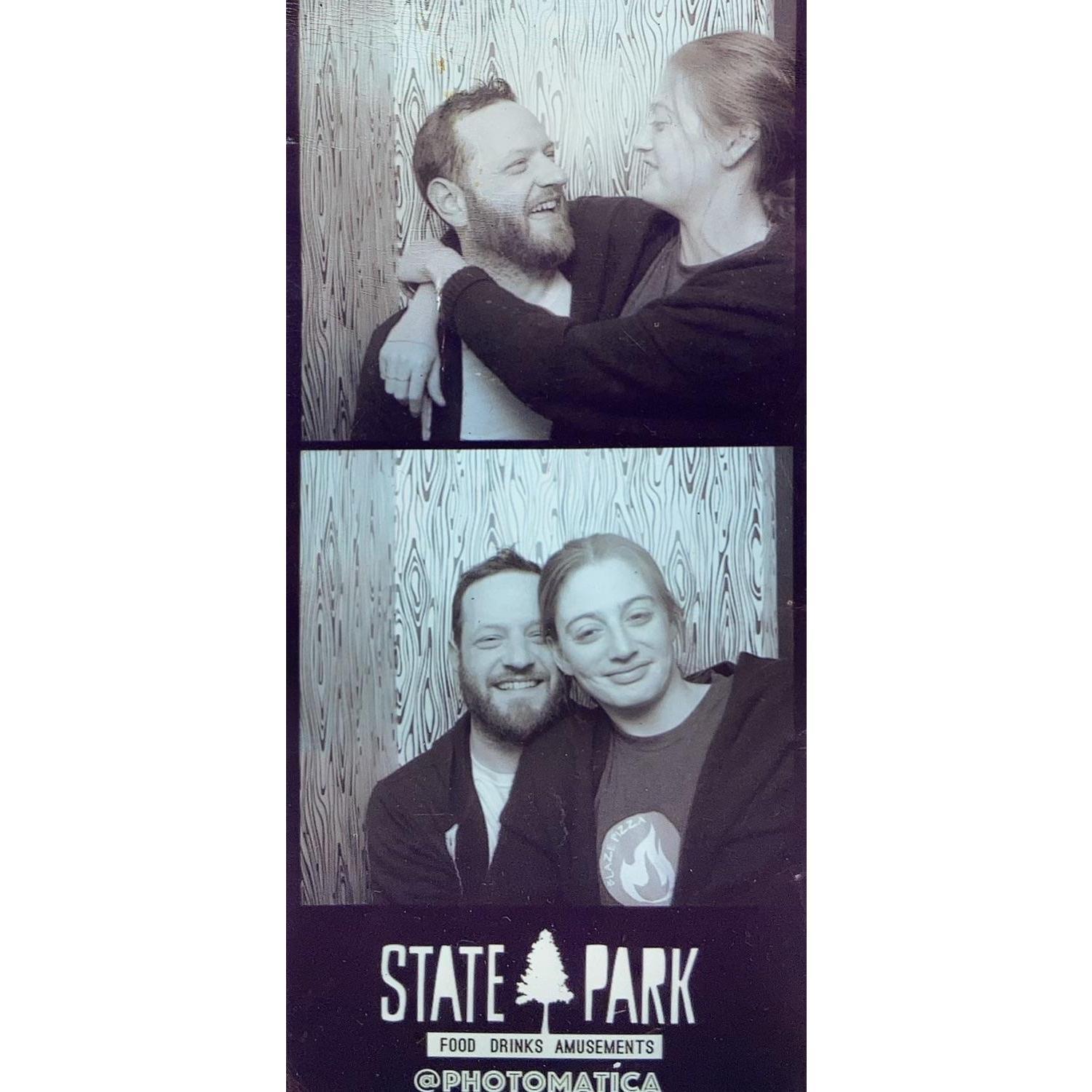 Two people walk into a bar... State Park Lovers!