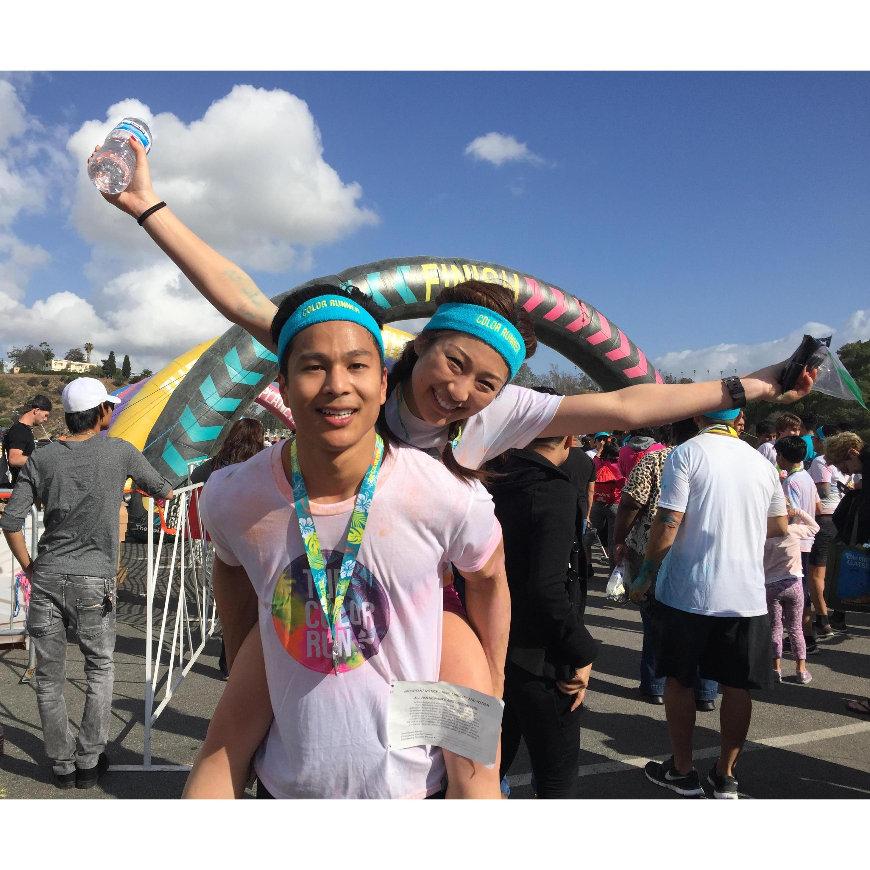 5.21.2016 at Color Run 5K