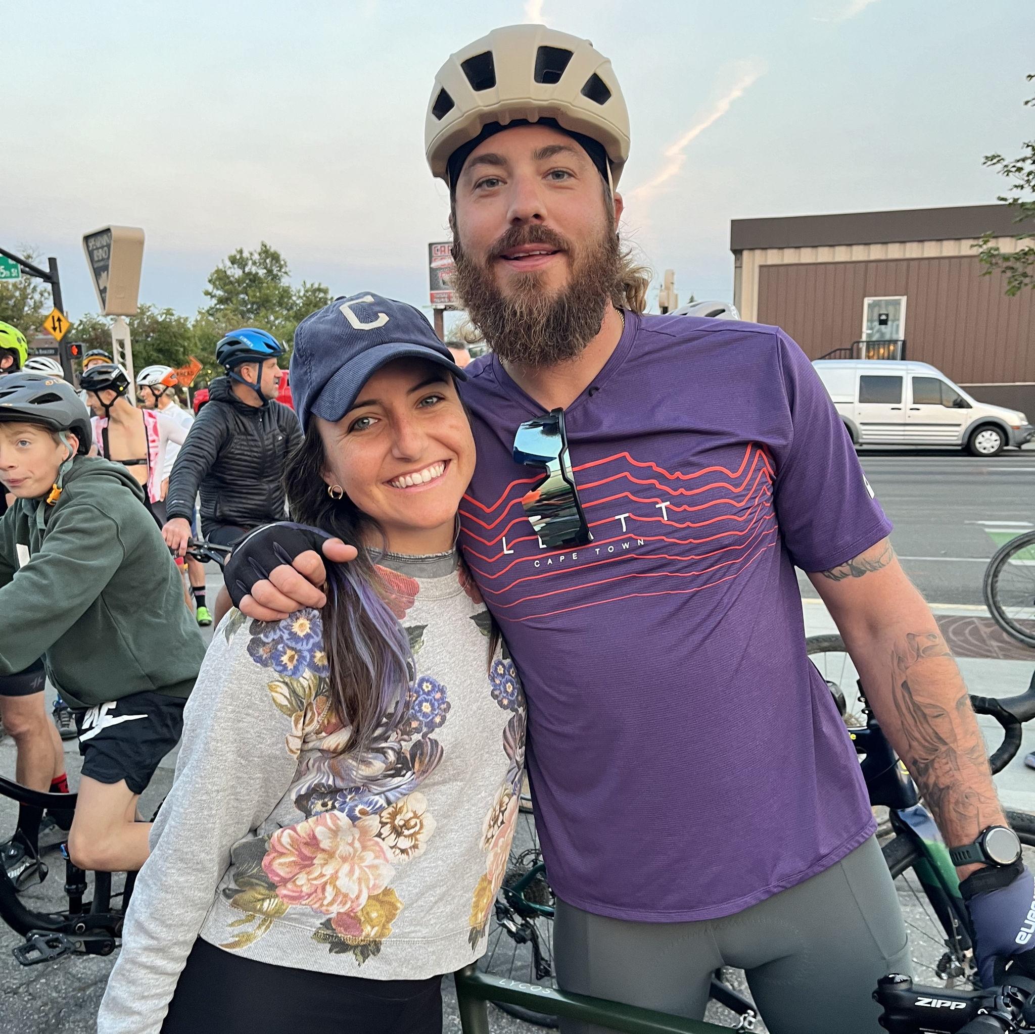 BIIIIIIG Bike Guy! 60 Mile ride at the Boise Gravel Gala with the Rothberg Clan.