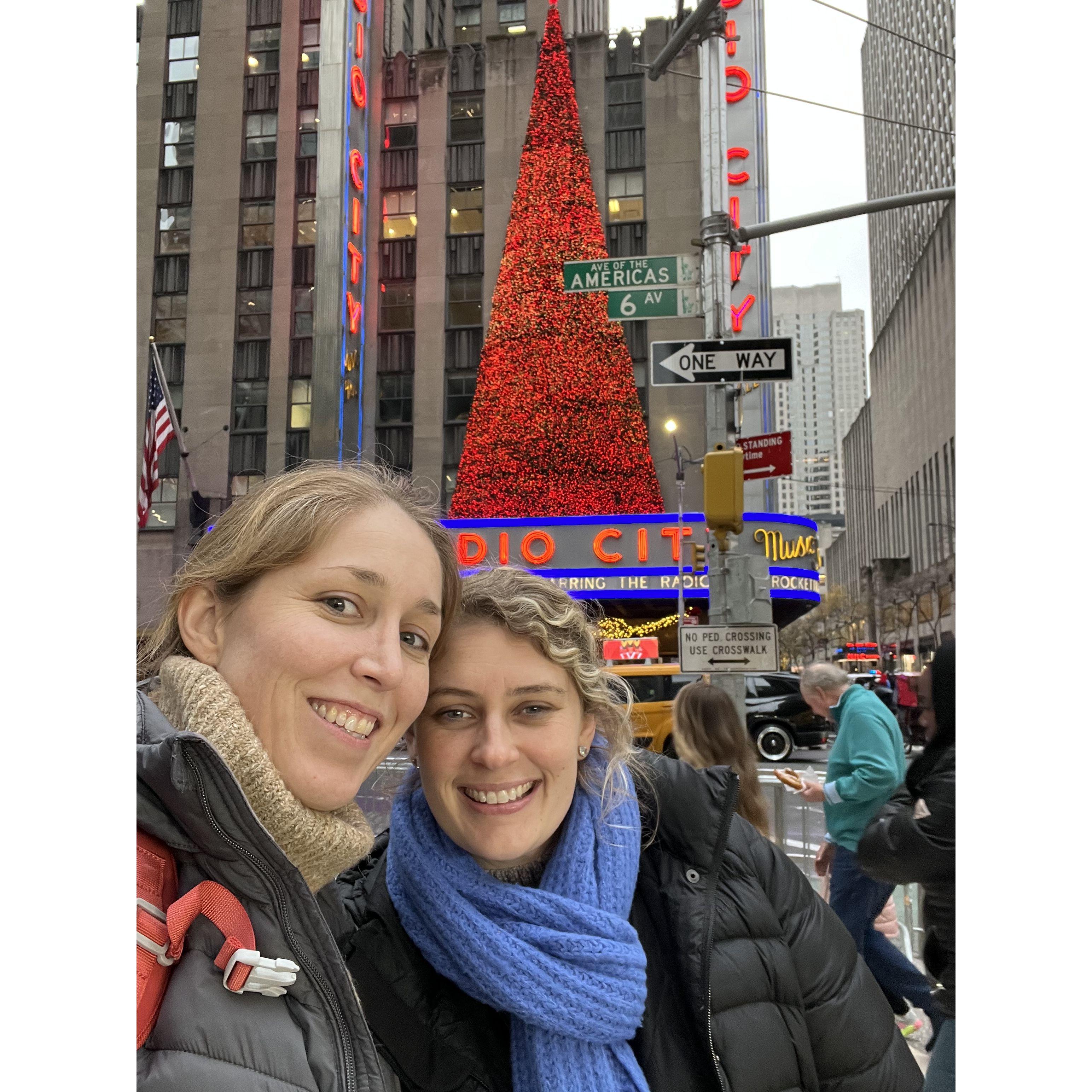 Christmas time in NYC.