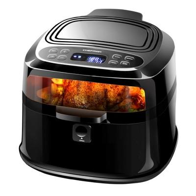 Chefman 6.8qt Air Fryer with Rotisserie Function - Black