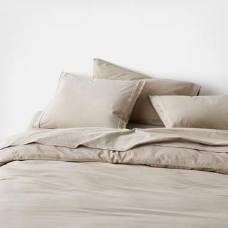 Organic Cotton Eyelash Fringe Duvet Cover