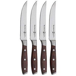 Messermeister 4-Piece Steak Knife Set, Pakkawood