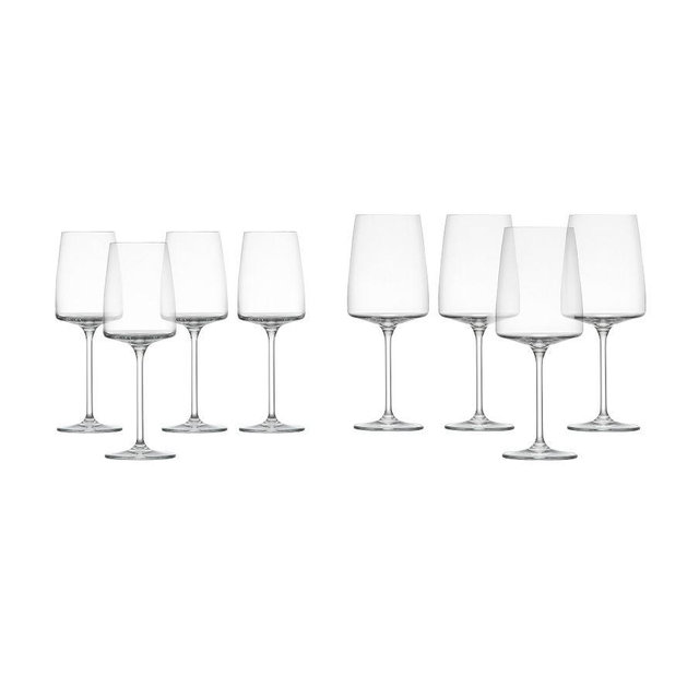 Schott Zwiesel Sensa Red And White Wine Glasses, Set of 8