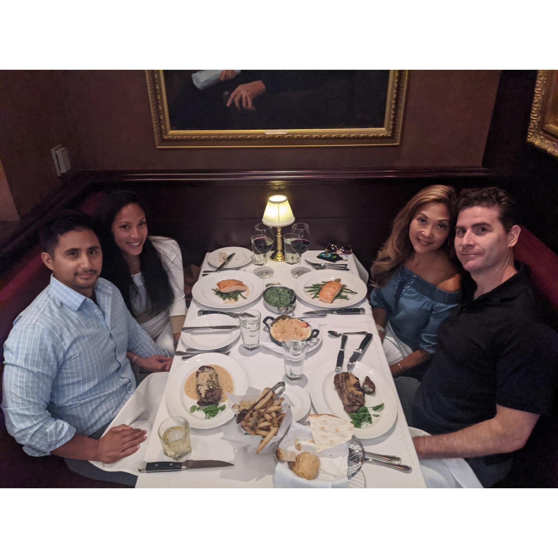 Double date dinners