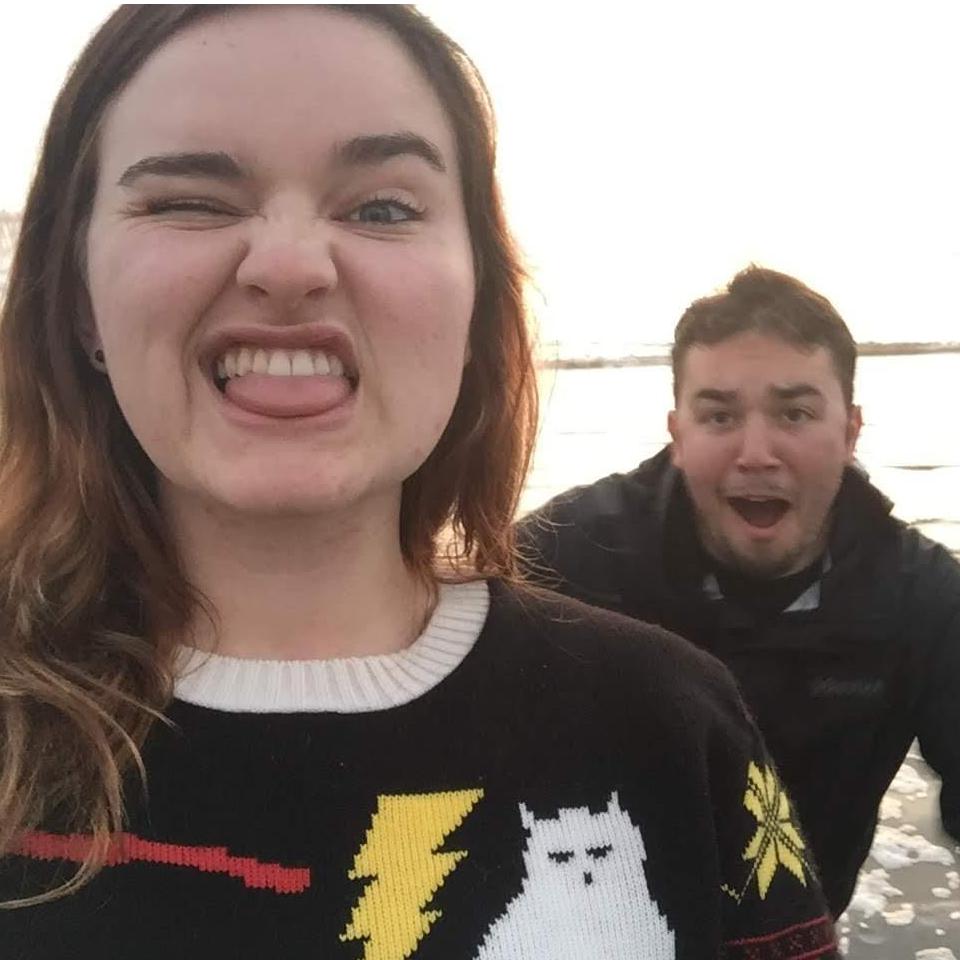 See?! We're rarely not goofballs!
