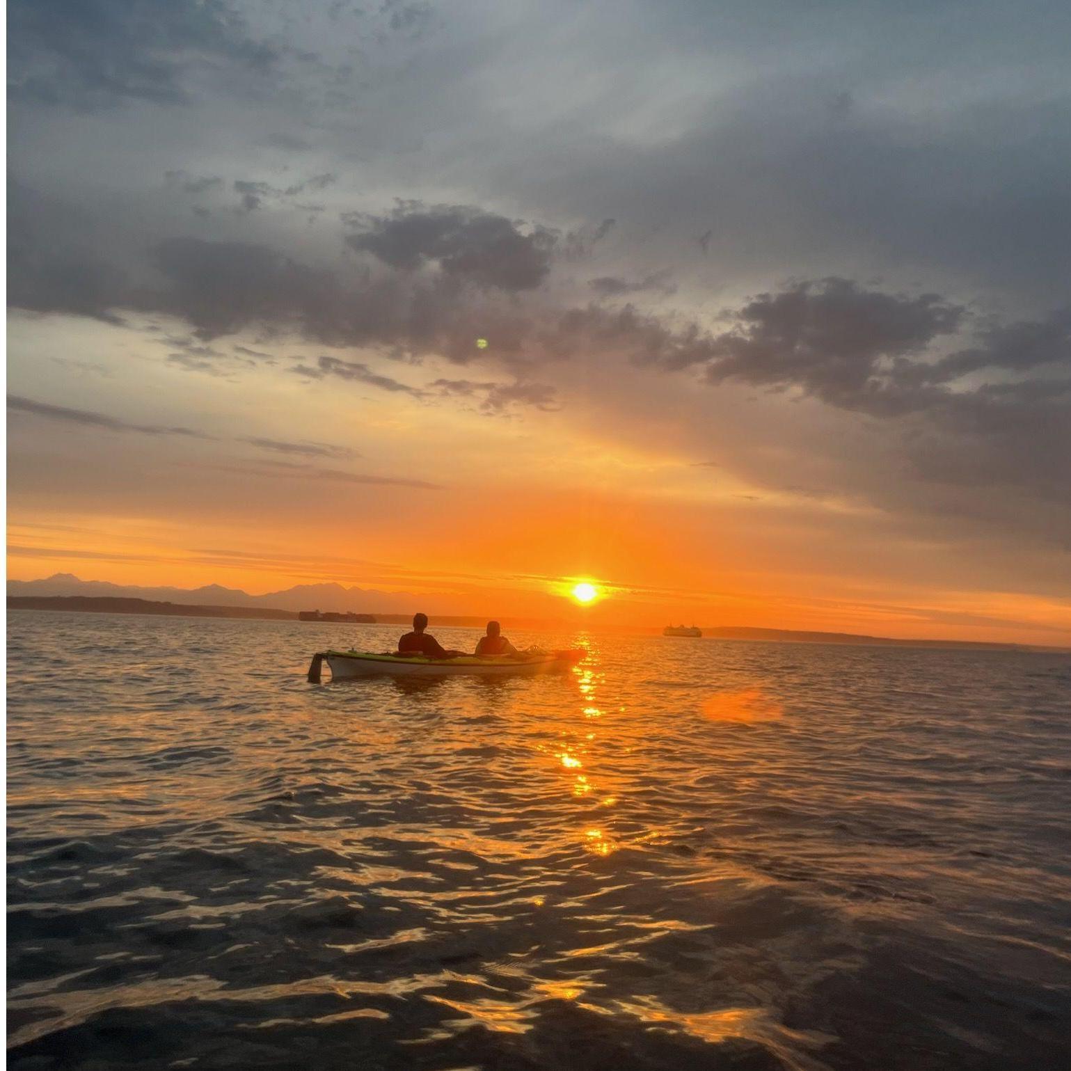 Sea kayaking in Seattle!