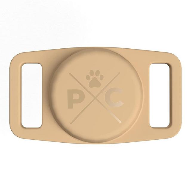 Pup Culture Airtag Dog Collar Holder, Protective Airtag Case for Dog Collar, Airtag Loop for GPS Dog Tracker, Dog Trackers for Apple iPhone, Airtag Pet, Dog Airtag Holder