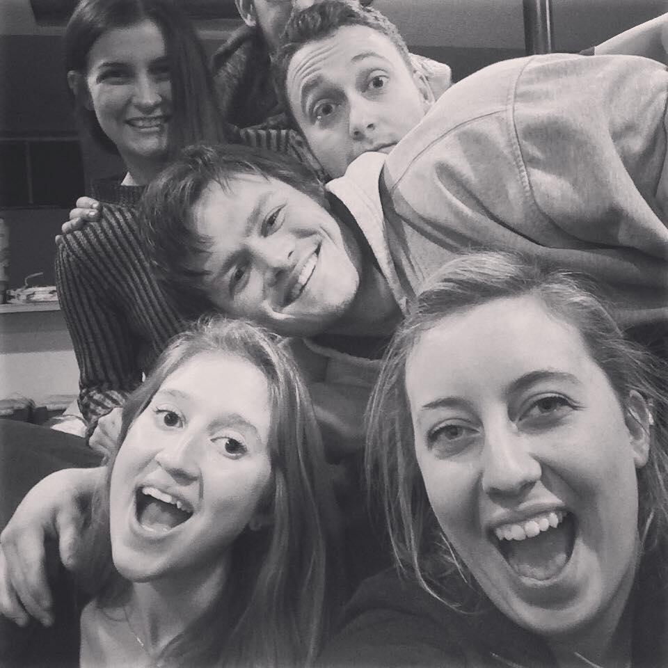 The night we reconnected in 2014!
