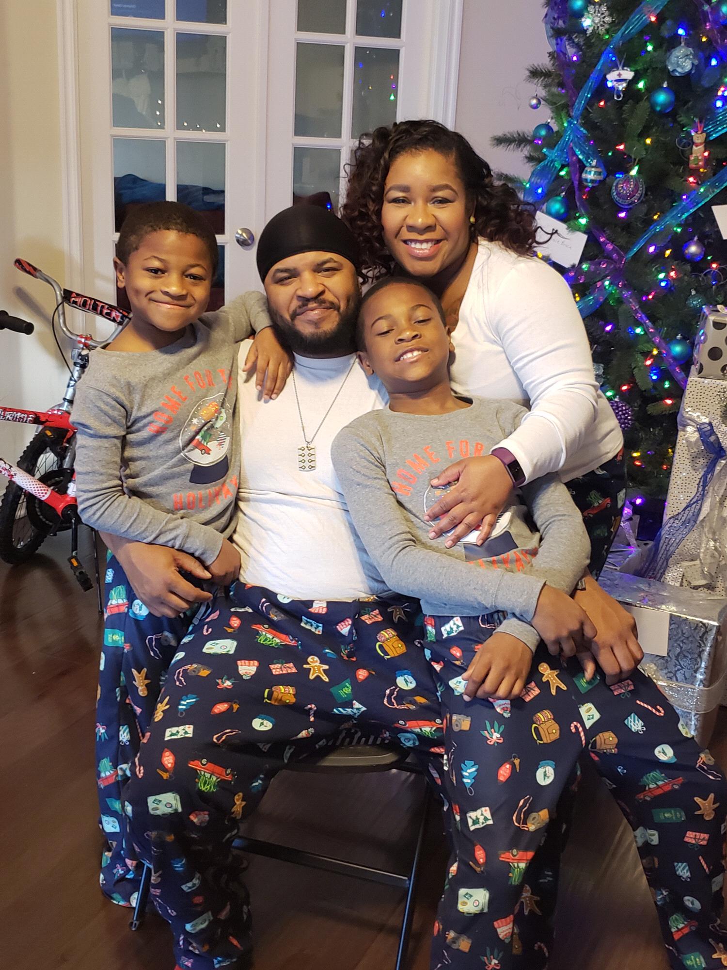 The first Christmas we got to spend with the boys!