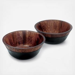 Kona Wood Small Bowl, Set of 2