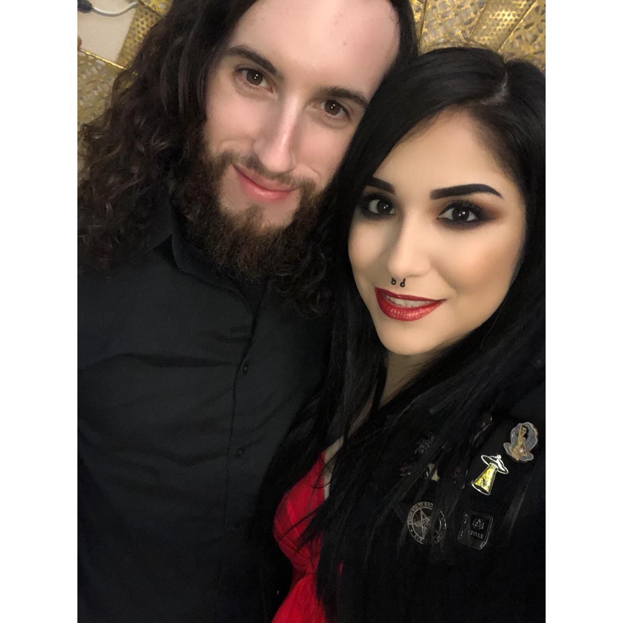 Our second wedding together