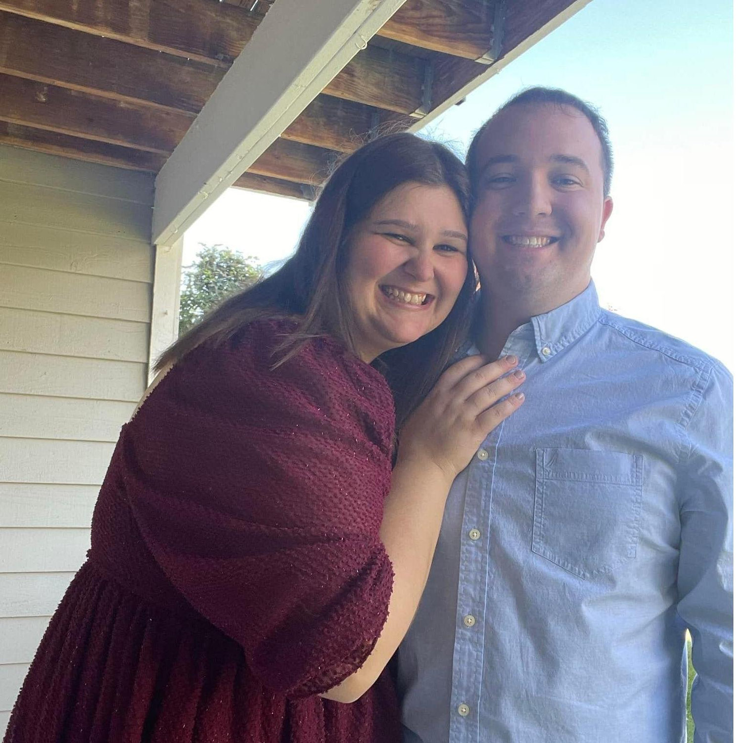 Our first sweetest day together <3