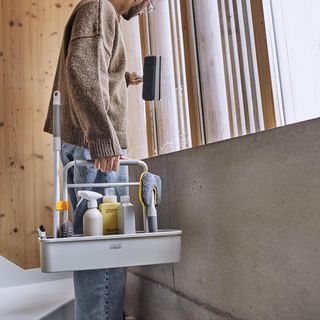 CleanTech Cleaning Caddy Set with Tools