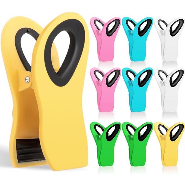 Jetmore 10 Pack Clips - Chip, Bag, Food Clips for Storage & Fridge, Snack, Kitchen, Packages
