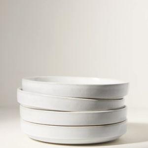 The Rowen Portuguese Stoneware Low Bowls, Set of 4
