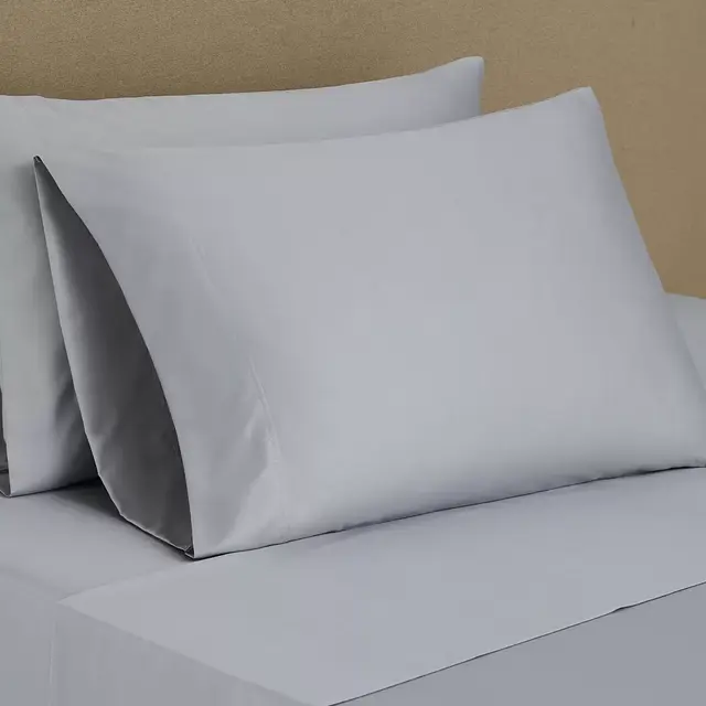 NESTWELL 500 PIMA SLD STD PILLOWCASE HARBOR MIST