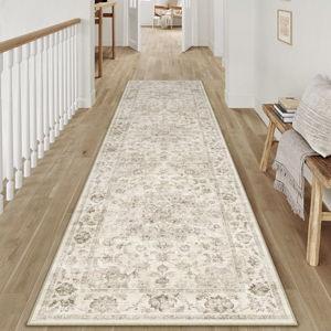 2x10 Washable Neutral Runner Rug