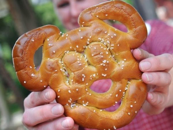Two Mickey Pretzels
