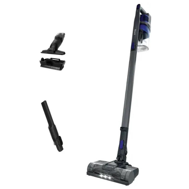 Shark - Pet Cordless Stick Vacuum with XL Dust Cup, LED Headlights - Blue Iris
